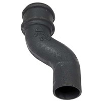 Alumasc Cast Iron Rainwater 100mm x 114mm Offset No Ears