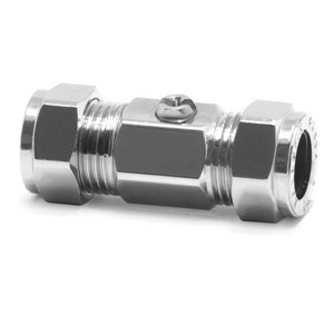 Express Chrome Isolating Valve 22mm - 304627