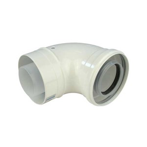 Ideal V3 Flue Elbow 90deg Kit