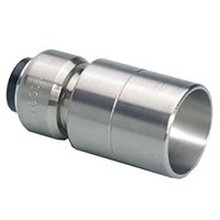 Tectite 316 Push Fit 22mm x 15mm Reducer Stainless Steel