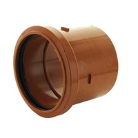 Marley 110mm Soild Wall Loose Pipe Socket Straight Coupling