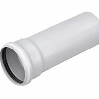 Marley 110mm Ring Seal Socket Pipe 2.5m - Grey