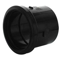 Marley 110mm Loose Pipe Socket - Black