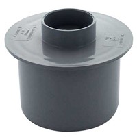 Marley 110mm Socket Plug - Grey