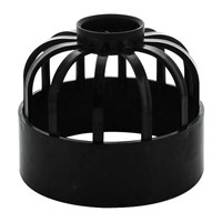 Marley 110mm Vent Terminal - Black