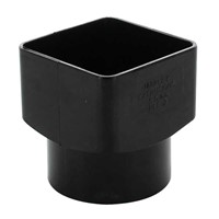 Marley 65mm / 68mm Drain Adaptor - Black