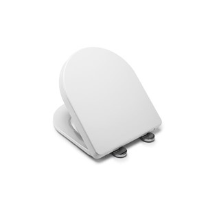 Croydex Eyre Flexi-Fix Quick Release Soft Close Thermoset Seat & Cover - White