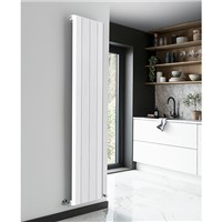 Sensations Glasgow Vertical Single Panel Radiator 1800mm High x 280mm Long - Output 843w - White