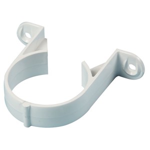 Terrain Solvent 32mm Pipe Fixing Clip - White