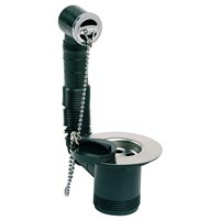 Embrass Peerless 1 1/4" Vanity Basin Combination Waste with Poly Plug Chrome - 200476