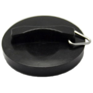 Express 1 1/2" Black Poly Plug - Pack of 2