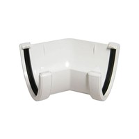 Floplast Hi-Cap 115mm 135 Degree Angle - White - RAH2