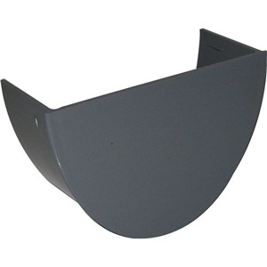 Floplast Hi-Cap 115mm Rainwater Internal Stopend - Grey - REH2