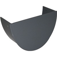 Floplast Hi-Cap 115mm Rainwater Internal Stopend - Grey - REH2