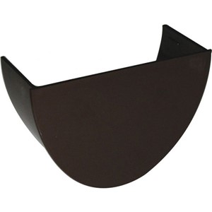 Floplast Hi-Cap 115mm Internal Stopend - Brown - REH2