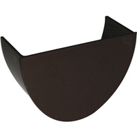 Floplast Hi-Cap 115mm Internal Stopend - Brown - REH2