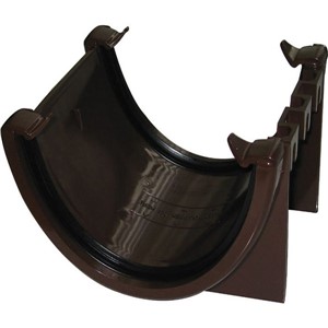 Floplast Hi-Cap 115mm Union Bracket - Brown - RUH1