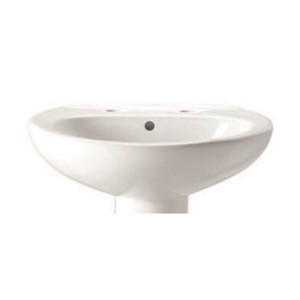 Inspirations Havana 500mm 2 Taphole Basin White