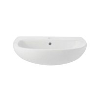 Inspirations Havana 550mm 1 Taphole Basin White