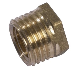 Express 1 1/2" x 1" Brass Hex Reducing Bush