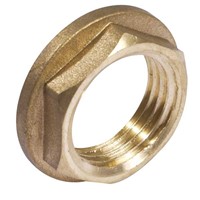 Express 1" Brass Hex Backnut - 348920