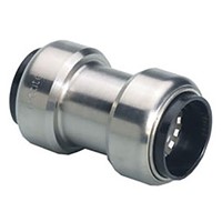 Tectite 316 Push Fit 22mm Slip Coupling Stainless Steel