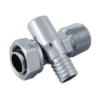 Drayton 15mm Drain Off Tap Only Chrome