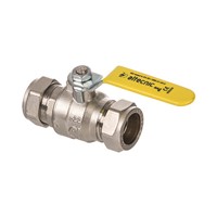 Altecnic 15mm Intaball Lever Ball Valve for Gas