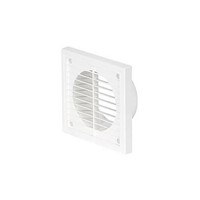 Airflow 154 x 154 x 100mm dia. Square External Fixed Grille - White