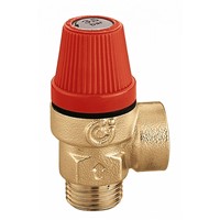 Altecnic 312 Series 1/2" x 1/2" 6 Bar Safety Relief Valve - 312460