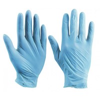 Arctic Hayes Large Powder Free Nitrile Disposable Gloves Box of 100