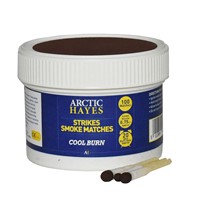 Arctic Hayes "Strikes" Smoke Matches Tub of 100