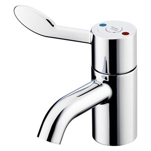 Armitage Shanks Contour 21+ 1 Hole Thermostatic Basin Lever Mixer with Copper Tails