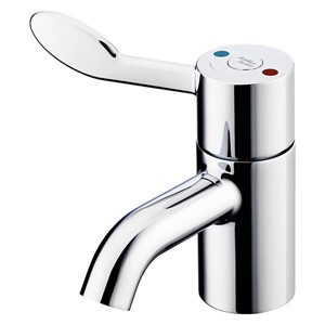 Armitage Shanks Contour 21+ 1 Hole Thermostatic Basin Lever Mixer with Flexible Tails