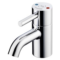 Armitage Shanks Contour 21+ Outline 1 Hole Thermostatic Basin Lever Mixer with Flexible Tails