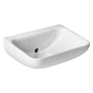 Armitage Shanks Contour 21+ 50cm No Taphole Anti-Splash Back Outlet Basin Smartguard+ Glaze