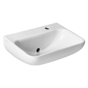 Armitage Shanks Contour 21+ 50cm 1 Right Hand Taphole Back Outlet Basin Smartguard+ Glaze