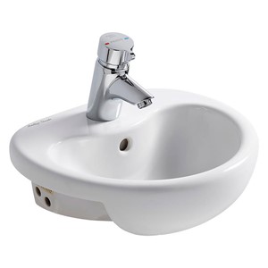 Armitage Shanks Contour 21 Splash 40cm 1 Taphole Semi Counter Top Basin