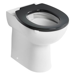 Armitage Shanks Contour 21+ Back to Wall Rimless Raised Height WC Bowl Smartguard+ Glaze