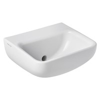 Armitage Shanks Contour 21+ 40cm No Taphole Back Outlet Basin Smartguard+ Glaze