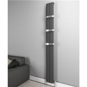 Senastions Barrhead Compact Radiator 1800mm High x 185mm Long - Output 436w - White