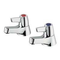 Armitage Shanks Sandringham 21 Bath Pillar Taps With Levers