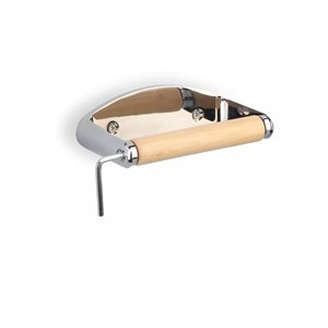 Bathex Locking Toilet Roll Holder Chrome Plate