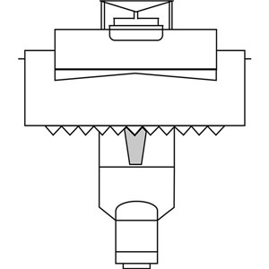 Baxi Multifit Vertical Ridge Flue Terminal