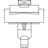 Baxi Multifit Vertical Ridge Flue Terminal