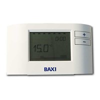 Baxi Ecoblue Single Channel Wired Programmable Room Thermostat