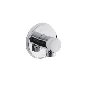 Bristan Round Wall Outlet - Chrome