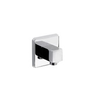 Bristan Square Wall Outlet - Chrome
