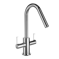 Bristan Cashew Easyfit Twin Lever Sink Mixer