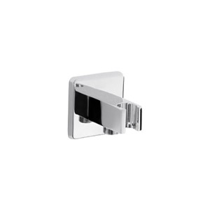 Bristan Square Wall Outlet & Bracket - Chrome